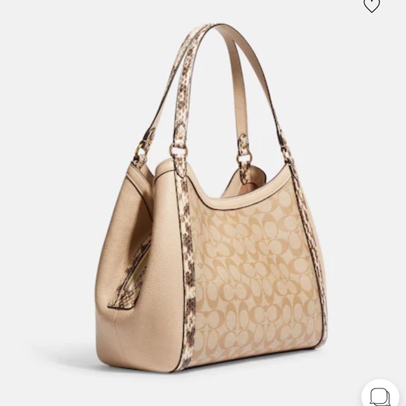 Coach Kristy Shoulder Bag In Colorblock Signature Canvas - Picture 4 of 11